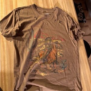 Short Sleeve Cowboy Graphic Tee